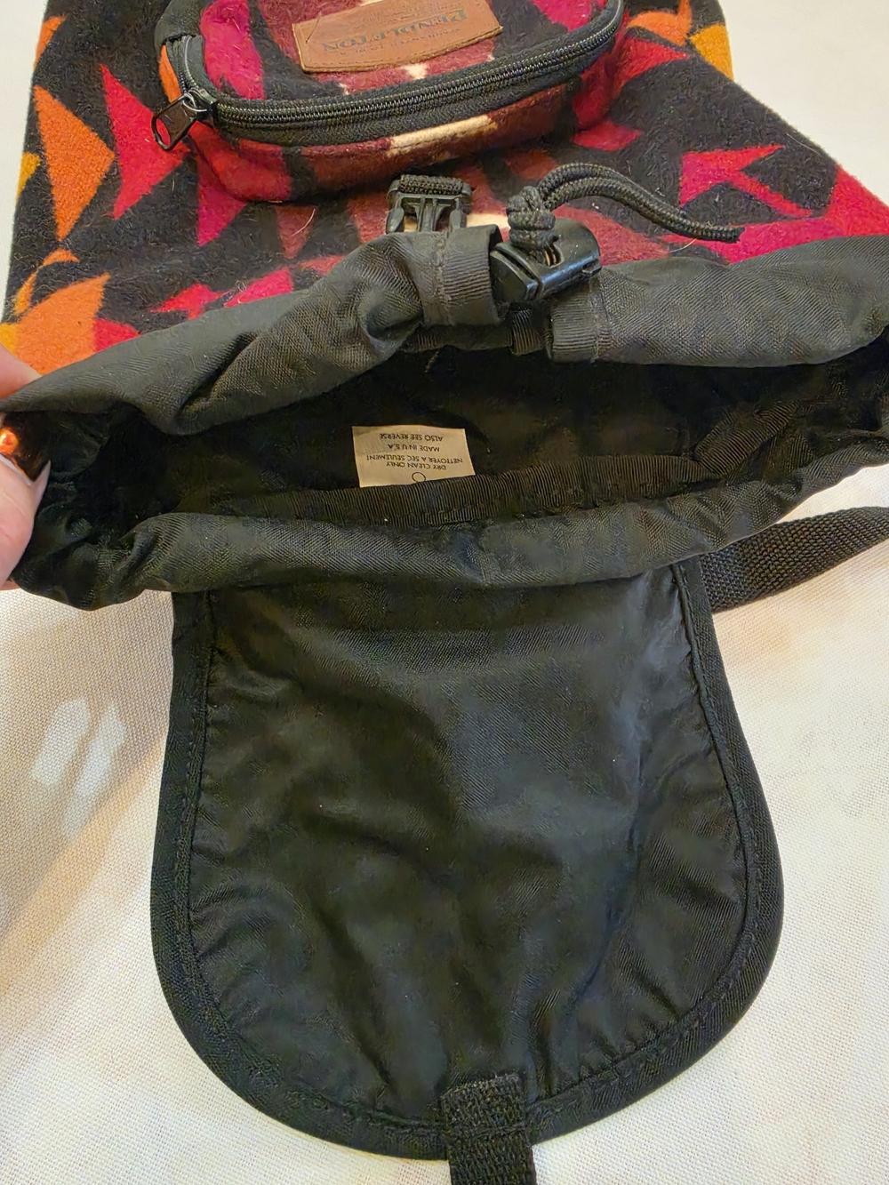 Pendleton Wool Backpack - Picture 7 of 9
